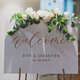 Rita&Sébastien esküvője a Hilton hotelben