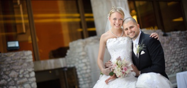 Eszter és Rob esküvője a Hilton hotelben
